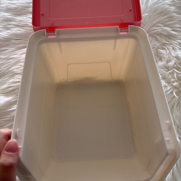 Pink Stackable Storage Box - Home Organization GUC - Picture 3 of 6